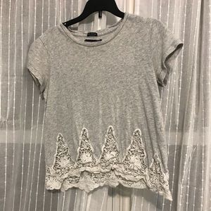 Abercrombie & Fitch Cotton Laced Shirt